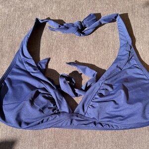 Athleta Deep Blue Bikini Top XL